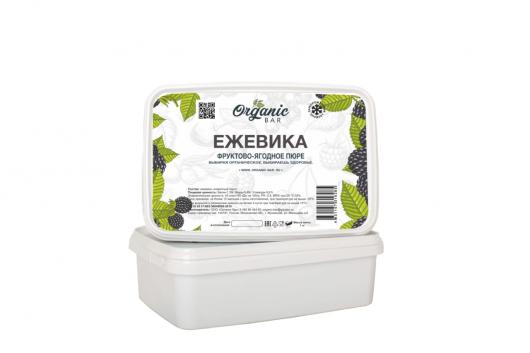 Пюре Organic-bar ежевика 1 кг замороженное