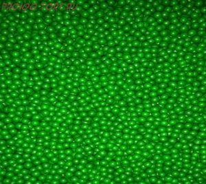 Сахарный жемчуг Зеленый  глянец  5 мм