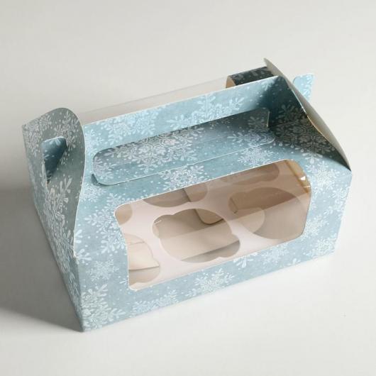 Коробочка для кексов «Время чудес», 24 × 10 × 16 см