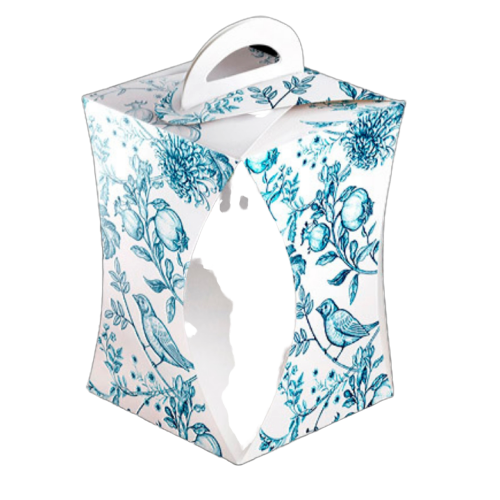 Коробка для кулича d124мм ФАРФОР