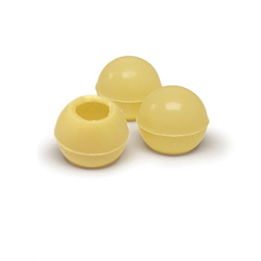 Шоколадные капсулы для трюфелей белые, Callebaut, 25мм, 7шт