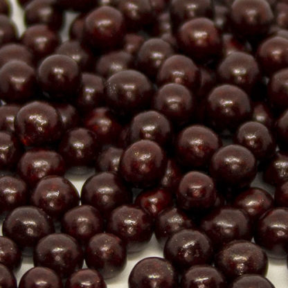 Сахарный жемчуг Вишневый  глянец  5 мм
