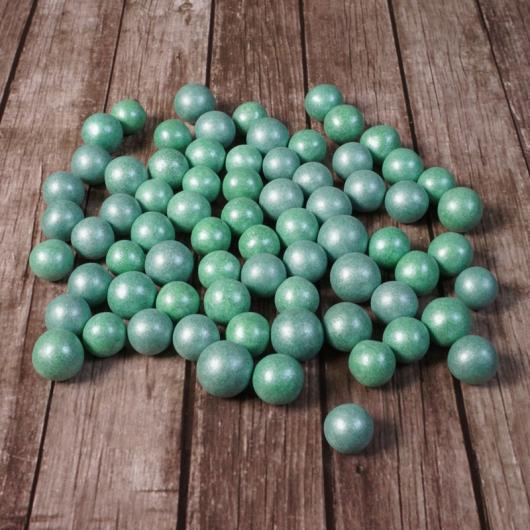 Сахарный жемчуг Зеленый перламутр 10 мм