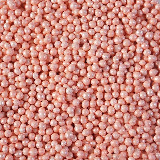 Сахарный жемчуг Розовый перламутр 3 мм