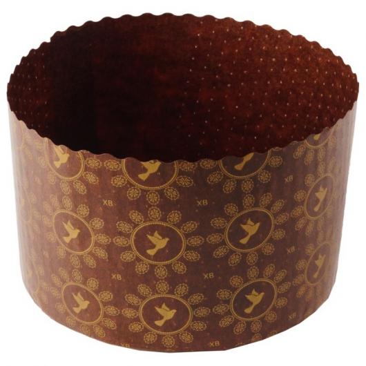 Форма бумажная для кулича d90, h90мм ГОЛУБЬ 250г