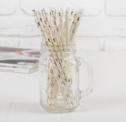 Трубочки для коктейля «Единорог», набор 25 шт.