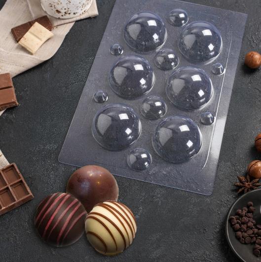 Форма для шоколада «Сферы 60 мм»