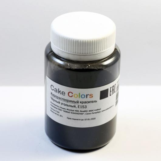 Краситель жирорастворимый черный Cake Colors