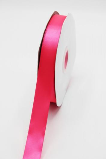Лента атласная 1,2 см ярко розовый 040