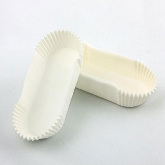 Тарталетка эскимо белая 3,3 см*8,3 см*2,2 см 100 шт