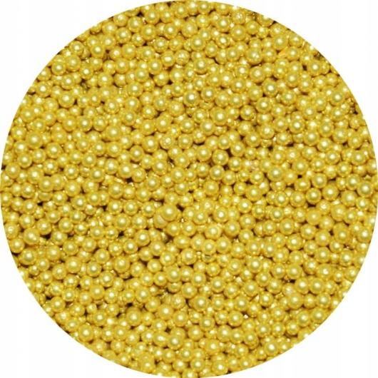 Шарики сах золотые 6 мм