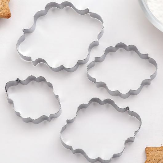 Набор форм для вырезания печенья «Рамка для фото», 4 шт
