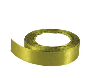 Лента атласная 2,5 см хаки 188, 23 м