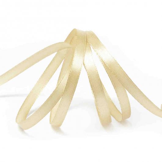 Лента атласная 0,6 см бежевый 070