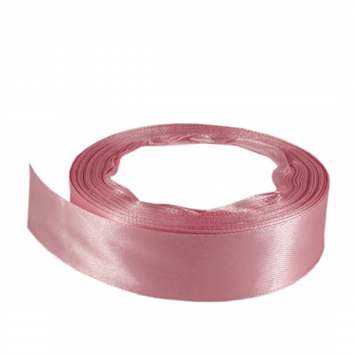 Лента атласная 2,5 см грязно-розовый 23 м