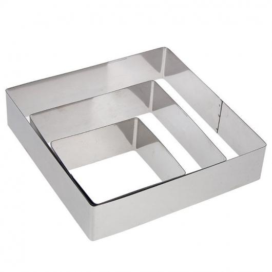 Набор для выпечки квадрат 10 см/15 см/20 см