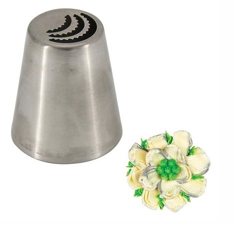 Насадка тюльпан 3 лепестка волнистых