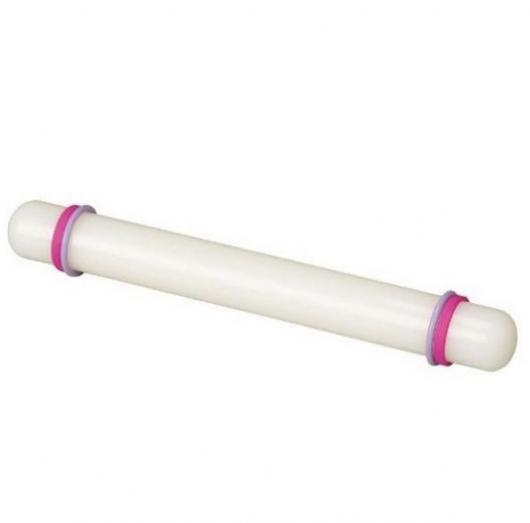 Скалка большая с ограничителями 50*3 см пластик