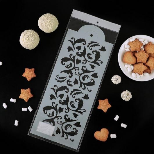 Трафарет для выпечки и нанесения айсинга 34х15 см