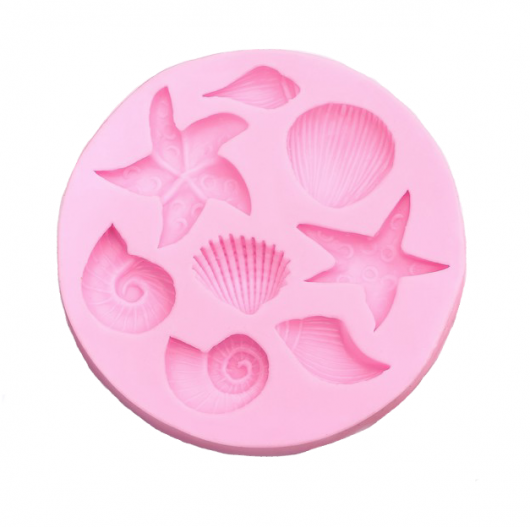 Молд силиконовый «Моркие звёзды», 8×8 см