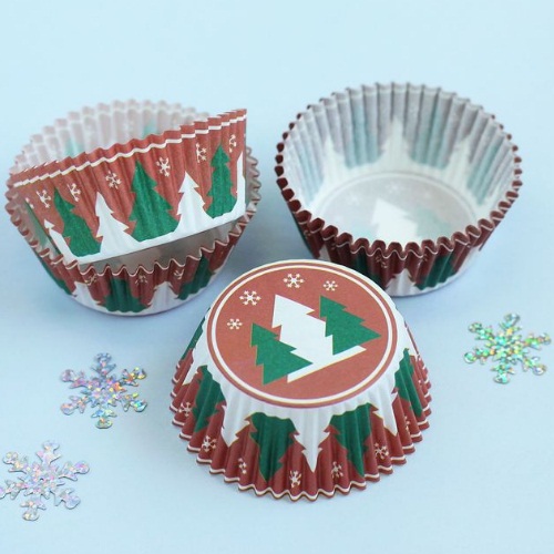 Капсулы для выпечки капкейков Новый год