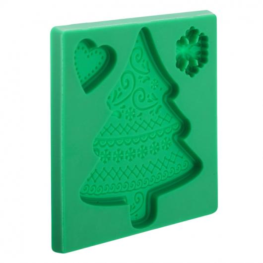 Молд для творчества «Ёлочки», 8 × 8 см
