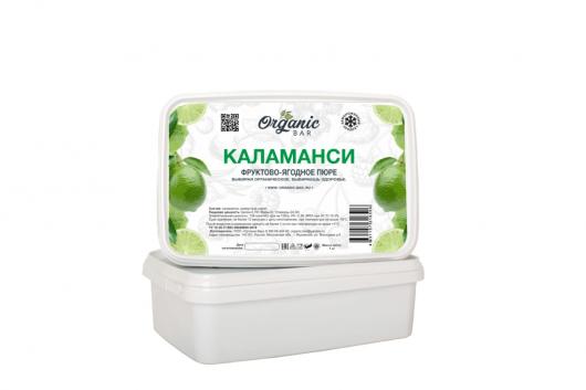 Пюре Organic-bar каламанси 0,3 кг замороженное