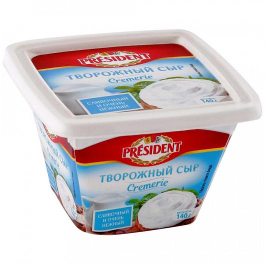 Сыр творожный President Cremerie Сливочный 56% 140 г