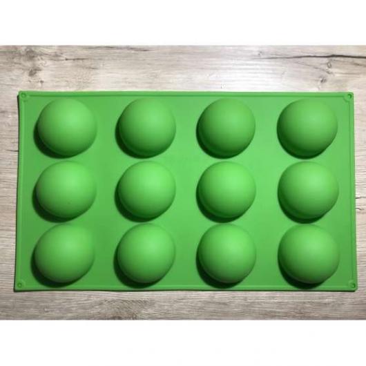 Форма для шоколада сфера силикон 4,5 см 12 ячеек