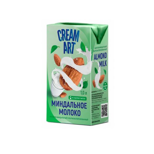 Молоко миндальное CremArt 1л