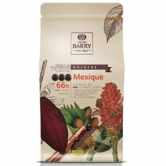 Темный шоколадный кувертюр Mexique 66%, 1000 гр.,Франция