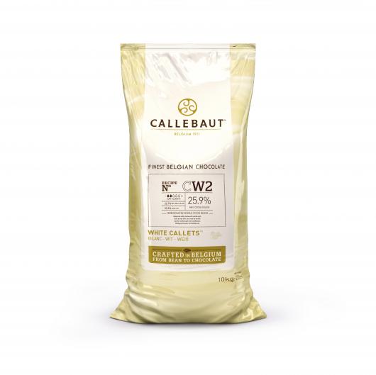 Callebaut Шоколад белый в галлетах 25,9% 10 кг