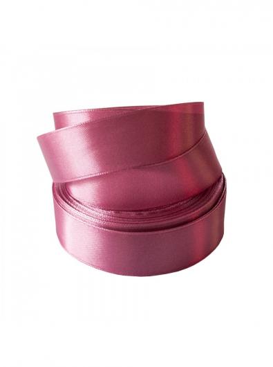 Лента атласная 1 см бледная вишня