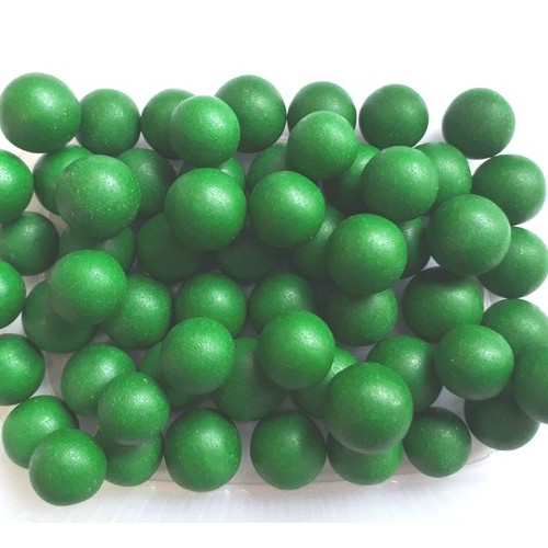 Сахарный жемчуг Темно-зеленый глянец 10 мм