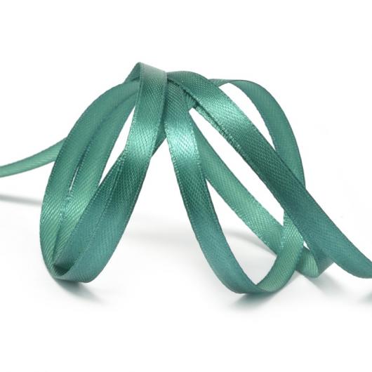 Лента атласная 0,6 см изумруд