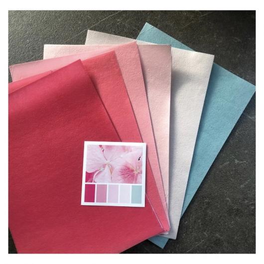 Бумага цветная вафельная 9 листов N 12