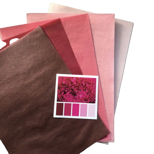 Бумага цветная вафельная 9 листов N 10