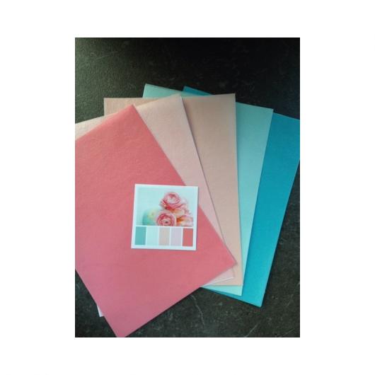 Бумага цветная вафельная 9 листов N 6