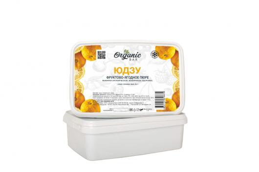 Пюре Organic-bar юдзу 1 кг замороженное