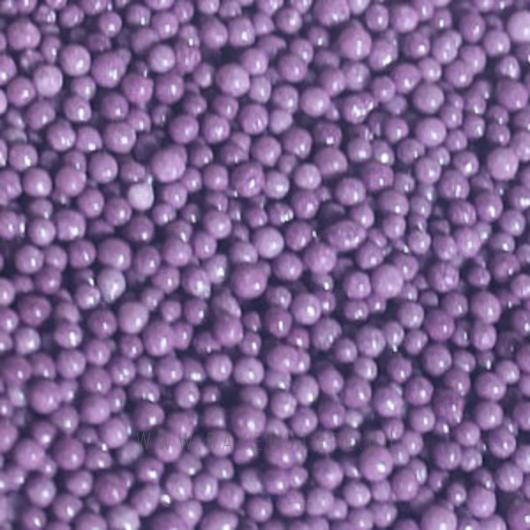 Сахарный жемчуг Лиловый перламутр 5 мм
