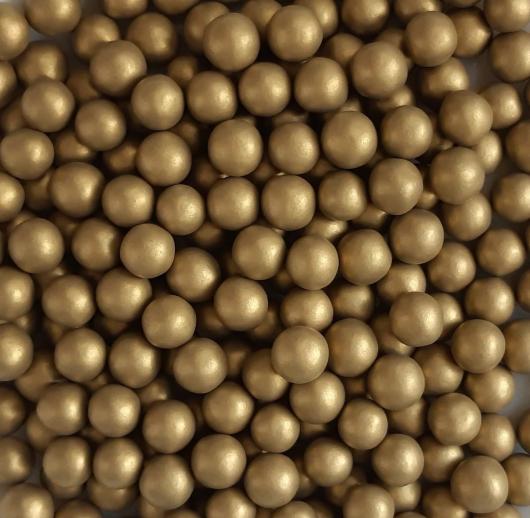 Сахарный жемчуг Бронза металик 5 мм