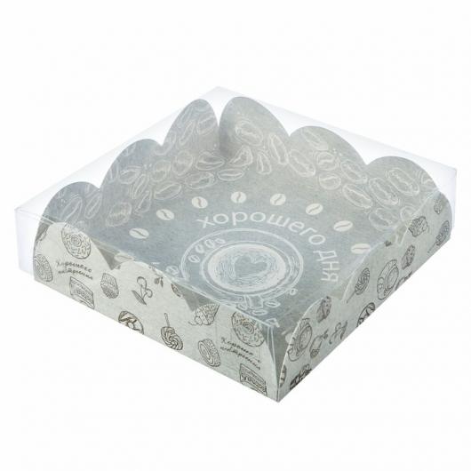 Коробка «Вкусности», 10,5 × 10,5 × 3 см