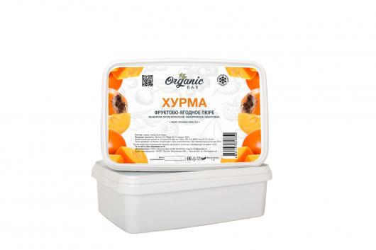 Пюре Organic-bar хурма 1 кг замороженное