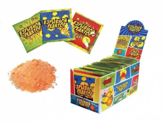 Смесь с взрывной карамелью с ароматом клубники 3,8 гр