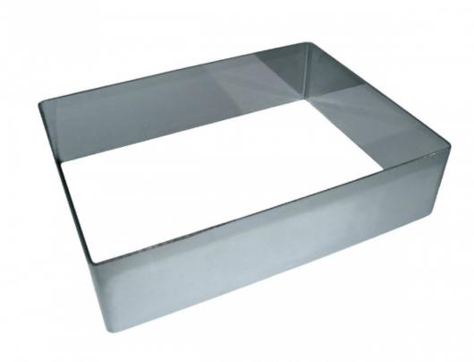 Форма для выкладки и выпечки прямоугольник 10/20/7см