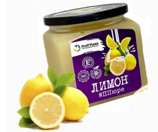Пюре Proff Puree лимон 0,5 кг замороженное
