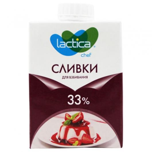 Сливки «Lactica» 33%, 0,5 мл