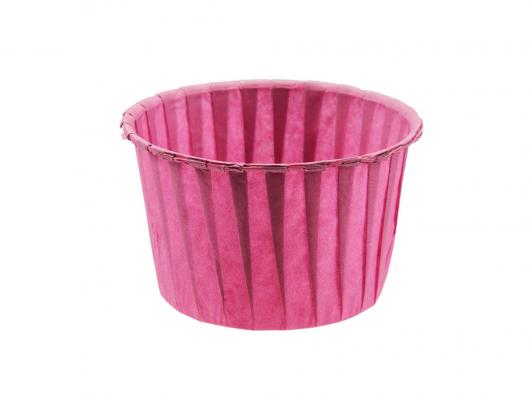 Капсула капкейк ярко-розовая D50 H40, 1 шт