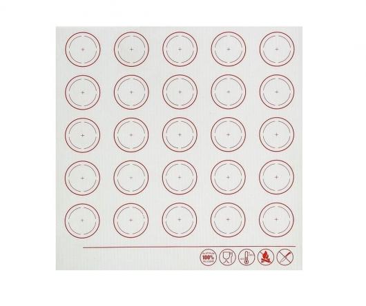 Коврик для макаронс 27,5х27,5