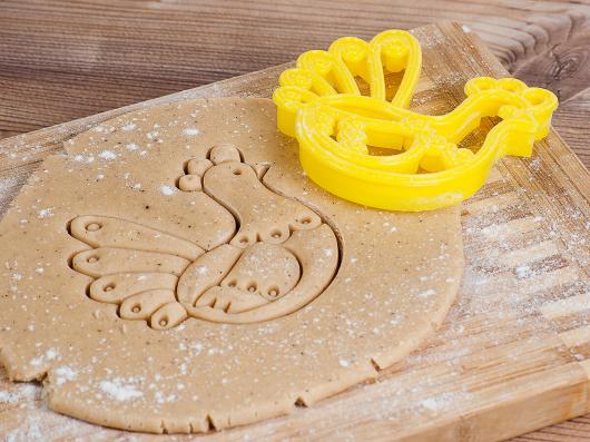 Форма для вырезки теста «Курочка Ряба»